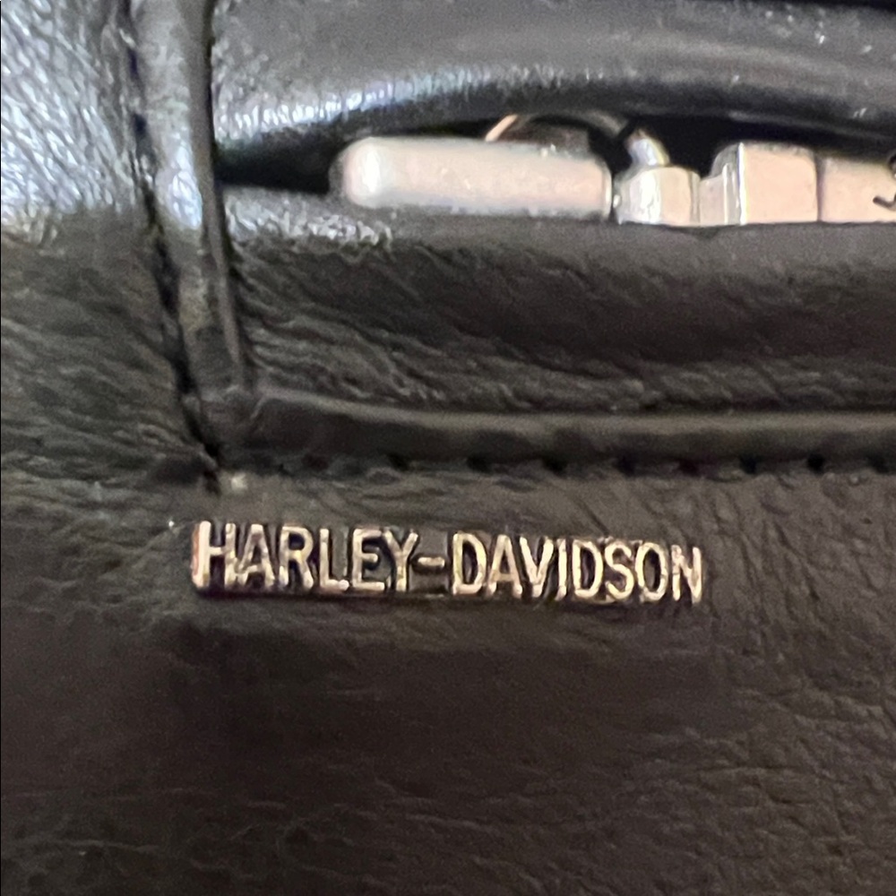 Harley-Davidson Black Leather Jacket - Picture 8 of 14